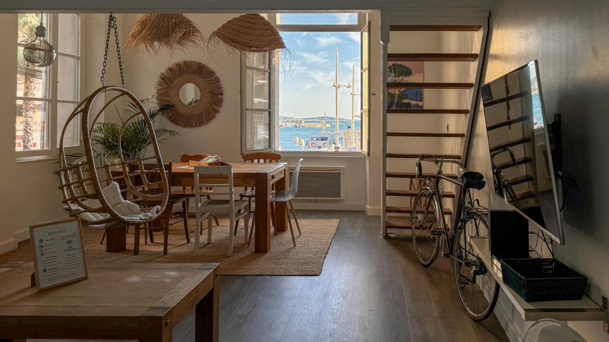Elegant T3 Central Avec Vue Sur Le Port De Τουλόν Εξωτερικό φωτογραφία